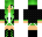 green cool girl