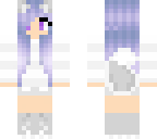 pastel wolf girl