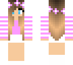 pink flower girl