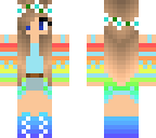 rainbow girl