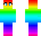 rainbow girl