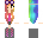 rainbow scientist girl