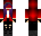 red blindfold skin