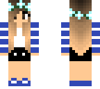stripes girl