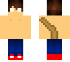 tailed teddy herobrine boy