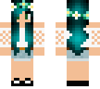 teal girl