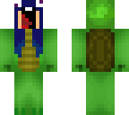 turtle blue girl