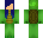 turtle blue girl