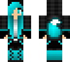 wolf blue girl