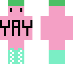 yay worm in boots and hat