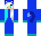blue cat onesie