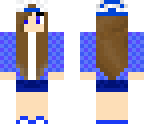blue girl