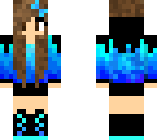 blue girl