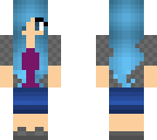 blue girl