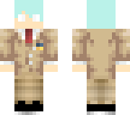 blue haired teacher
