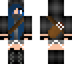 blue ninja girl