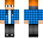 blue plaid