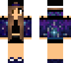 cute galaxy girl