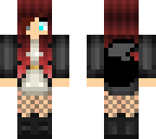 cute red hair wolf girl