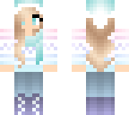 edit of a winter girl