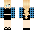 edited blonde girl