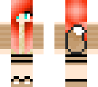 eevee with red hair