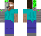 green herobrine cyborg 2