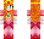my sister as princes peach