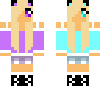 my skin half purple half blue