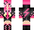 pink and blonde lightning