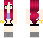 pink haired girl