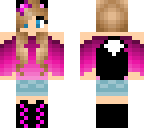 pink wolf girl