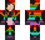 rainbow cow