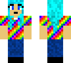 rainbow girl