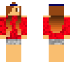 red top girl
