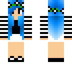 second blue hair