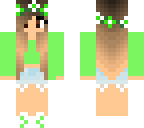 summery spring girl