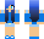 blue girl