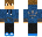 blue hoody boy