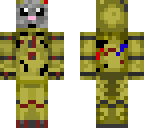 cat in springtrap suit