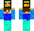 chibi boy holding a chest
