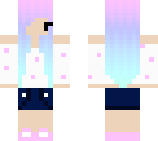 colorful girl-steve