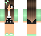dark mint girl