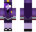 hand-cuffed purple girl