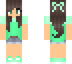 mint summer girl