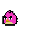pink angry bird