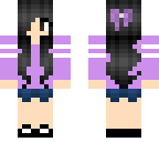purple bow