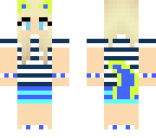 striped girl wolf