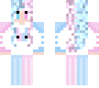 two tone pyjama girl