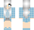 white and blue